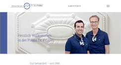 Desktop Screenshot of dr-froessler.de
